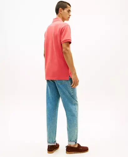 Мужская футболка-поло 1985 Slim-Fit - Винтажный красный - TOMMY HILFIGER (1)