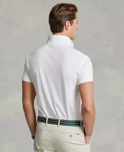 Мужская футболка-поло Slim-Fit из мягкого хлопка - 2