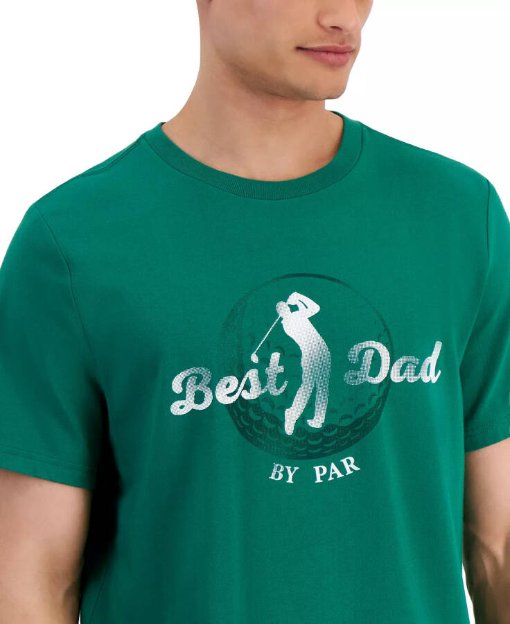 Мужская футболка с графикой Best Dad By Par обычного кроя, созданная для Macy's - 6