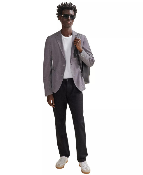 Мужская футболка с коротким рукавом, Slim-Fit, белая - 2