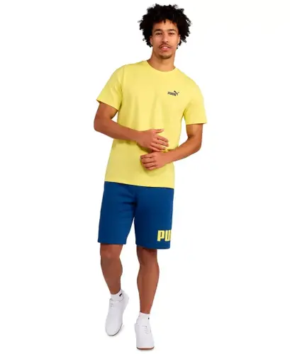 Мужская футболка с маленьким логотипом - Лимонное безе - PUMA (1)