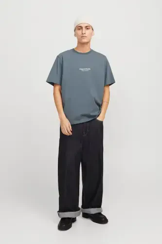 Мужская футболка с рельефным логотипом - Vesterbro-Stormy Weather - MODAZONE (1)