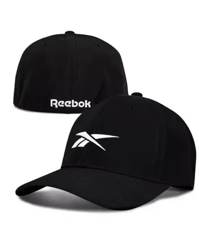 Мужская кепка с вышитым логотипом из коллекции Men's Range — черная - 3