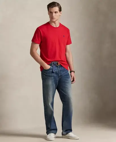 Мужская классическая футболка с круглым вырезом - POLO RALPH LAUREN (1)