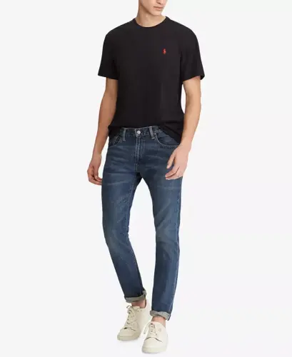 Мужская классическая футболка с круглым вырезом - POLO RALPH LAUREN (1)