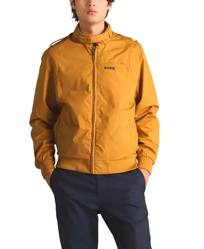 Мужская классическая культовая куртка-гонщик (Slim Fit) - 1