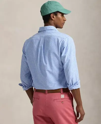 Мужская классическая оксфордская рубашка - POLO RALPH LAUREN (1)