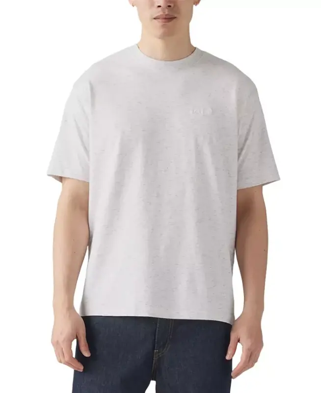 Men's Red Tab Vintage Short Sleeve Dash Crewneck T-Shirt - 1