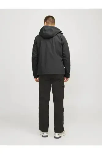 Мужская куртка JJTAYLOR SOFTSHELL - Антрацит - 7