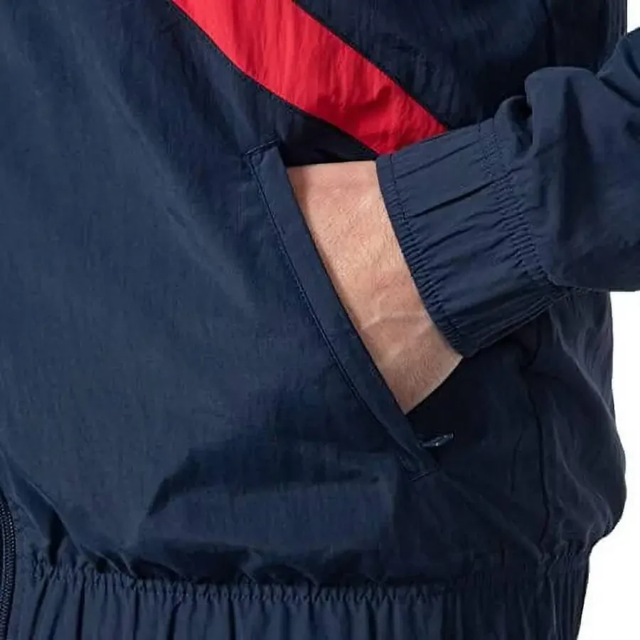 Мужская легкая тканевая куртка Reebok с вышитым логотипом Classics (Vector Navy, S) - 2