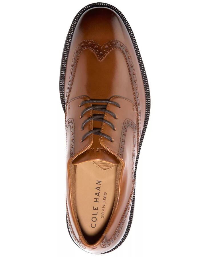 Мужская обувь Bedford Wingtip со шнурками, цвет British Tan - 4