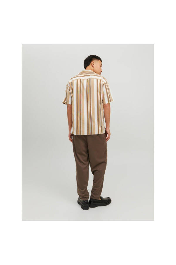 Мужская полосатая рубашка Jack&Jones Blatropic Resort Relax - 3