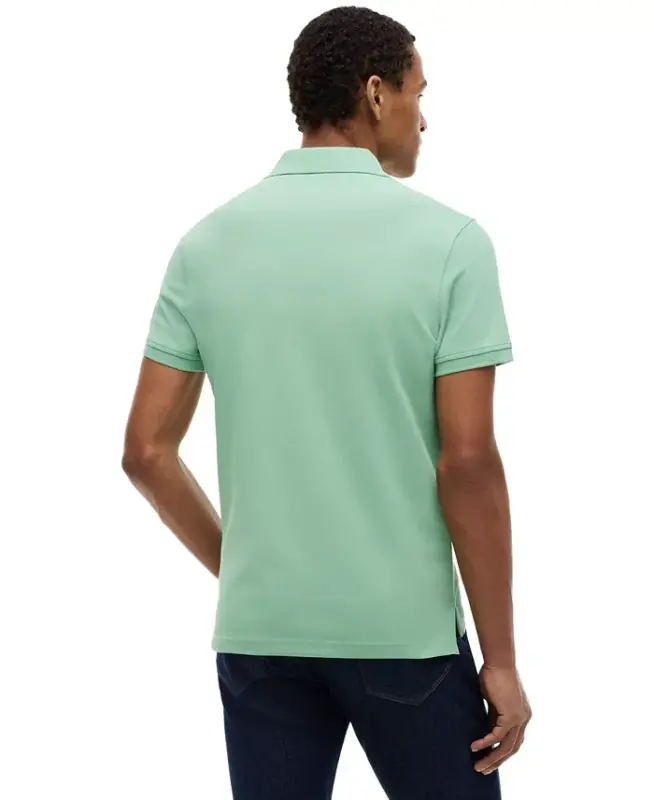 Мужская приталенная рубашка поло 1985 — Cut Grass - 3