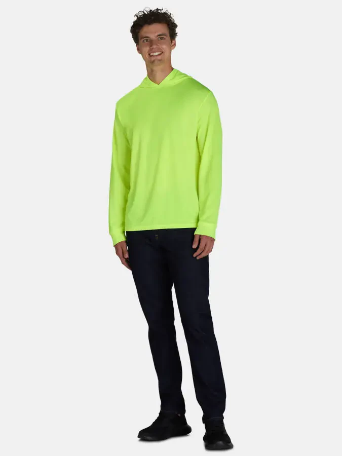 Мужская рабочая толстовка из полиэстера с длинными рукавами, размеры M-XXL - 4