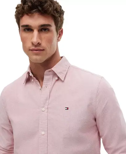 Мужская рубашка Heritage Oxford Regular-Fit, оптически белый - 8