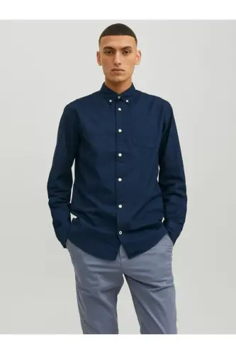 Мужская рубашка Jack Jones Oxford - 4