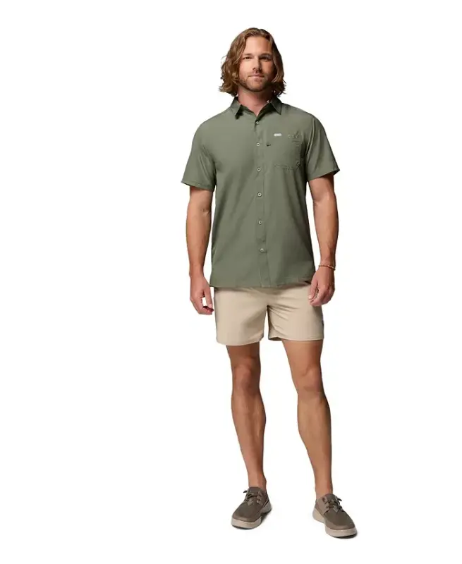 Мужская рубашка Men's Slack Tide Camp Shirt - Cypress - 2