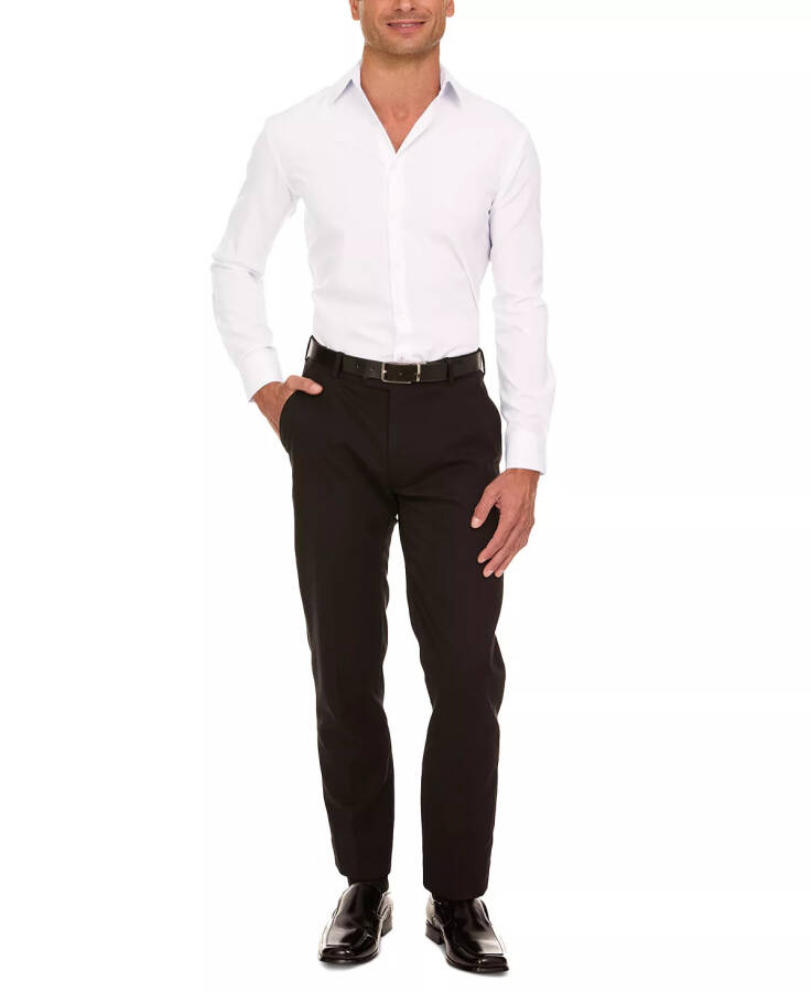 Мужская рубашка-платье Slim Fit Supershirt Белая - 5