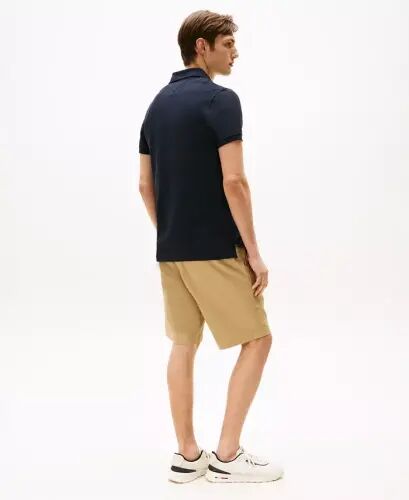 Мужская рубашка-поло Slim Fit 1985 года — пустынное небо - 4