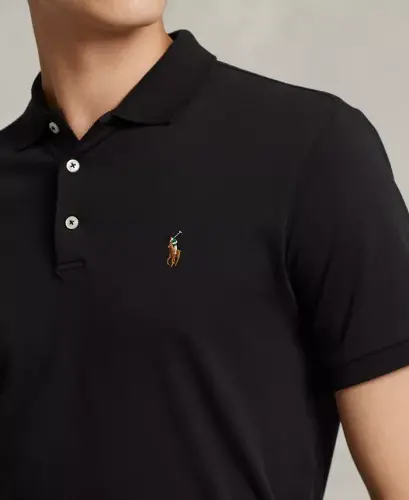 Мужская рубашка-поло Slim-Fit из мягкого хлопка - 3