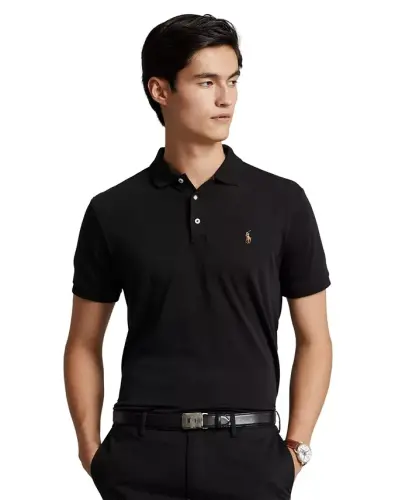 Мужская рубашка-поло Slim-Fit из мягкого хлопка 