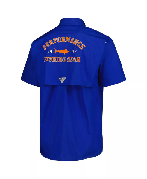 Мужская рубашка с пуговицами Royal Florida Gators Bonehead Royal - 4