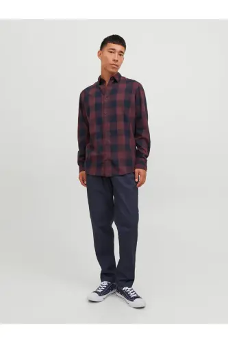 Мужская рубашка в клетку Jack&Jones - 4