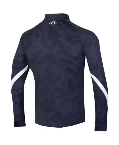 Мужская темно-синяя куртка Notre Dame Fighting Irish Gameday Camo Quarter-Zip - темно-синяя - 3