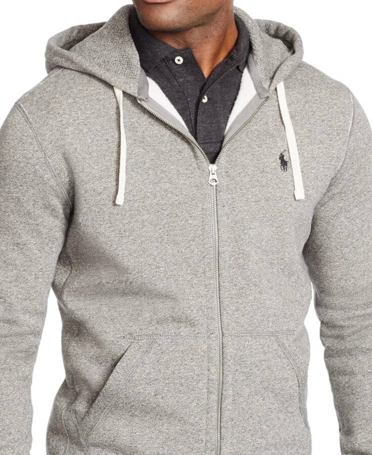 Мужская толстовка с капюшоном Signature Fleece Heather Grey - 1