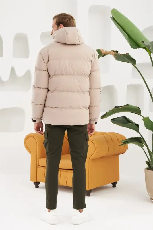 Мужская Водо- и Ветронепроницаемая Спортивная Надувная Куртка Камень-Камень - 6