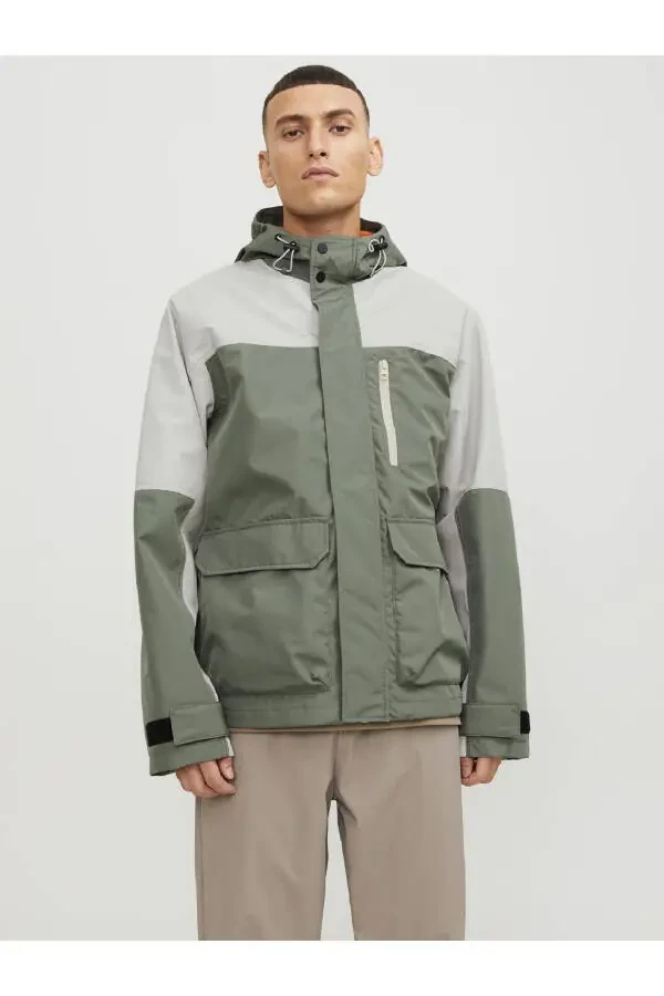 Мужская водонепроницаемая куртка JACK JONES Softshell - 4