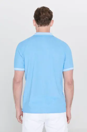 Мужская хлопковая ткань, узкий крой, Slim Fit - 8