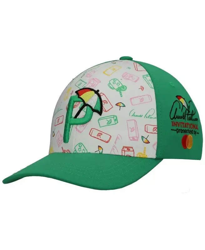Мужская зеленая кепка Arnold Palmer Invitational Snapback - Green - PUMA