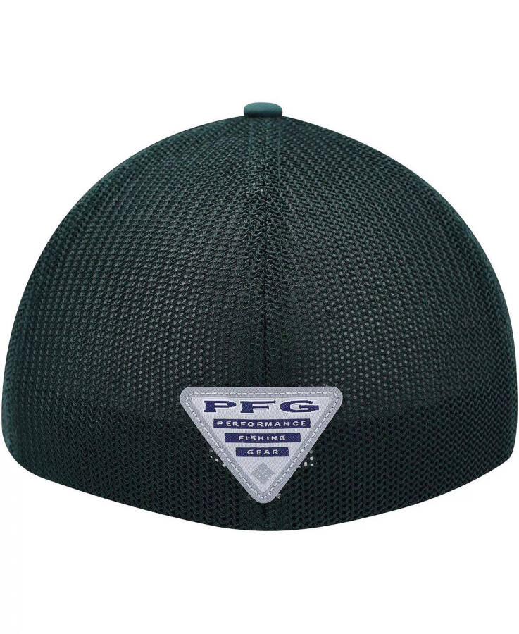 Мужская зеленая кепка Michigan State Spartans PFG Hooks Flex Hat Green - 2