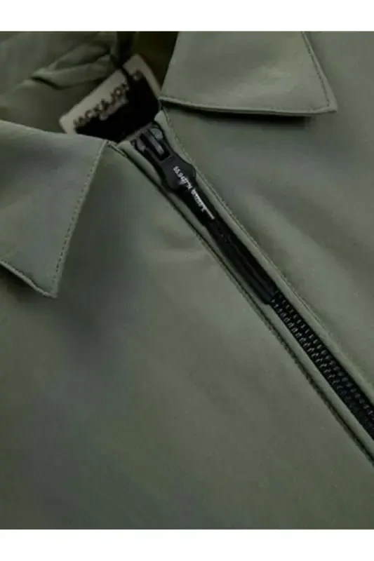 Мужская зеленая куртка Jack Jones Jcotrack Shacket - 5