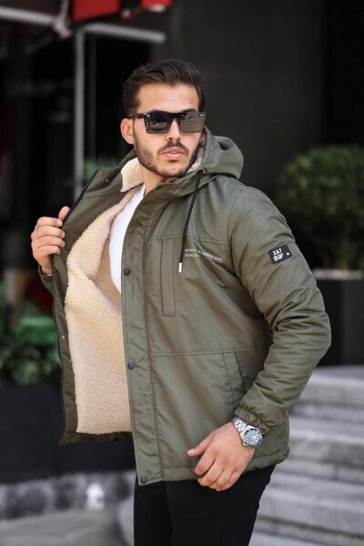 Мужская зимняя куртка, меховая куртка и пальто. - GENEL MARKALAR