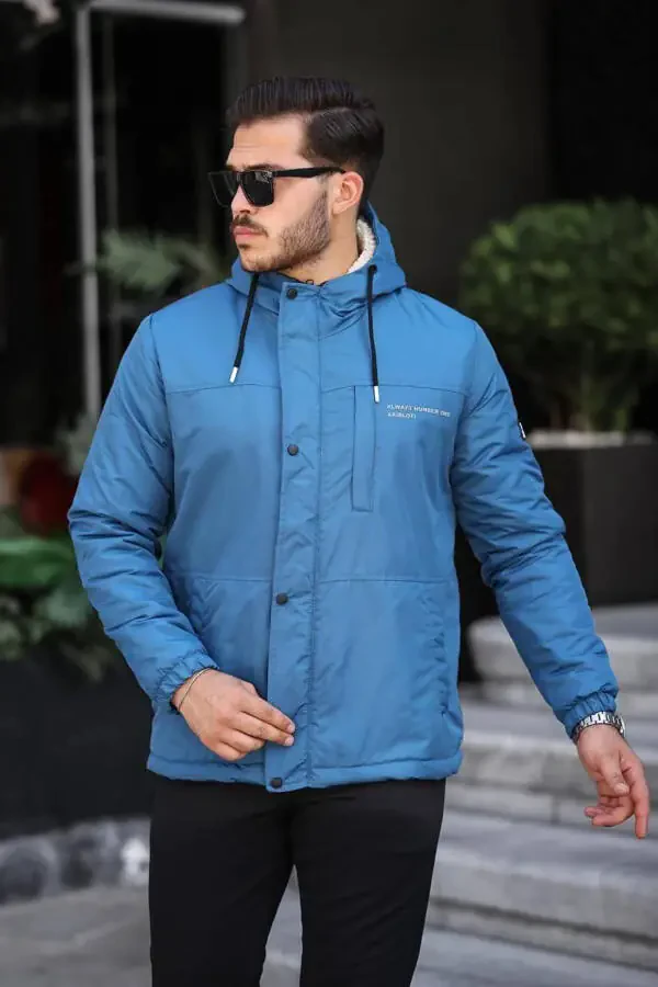 Мужская зимняя куртка, меховая куртка & пальто. - 4