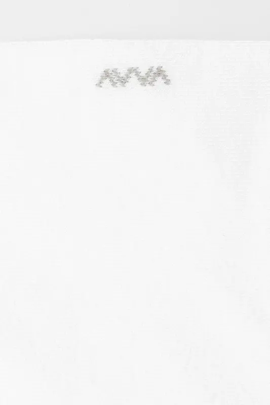 Мужские белые хлопковые носки-следки B008556-Белый - 3