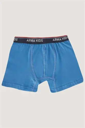 Мужские боксеры для мальчиков, 6 штук, разноцветные, эластичная ткань из хлопка и лайкры. - 5