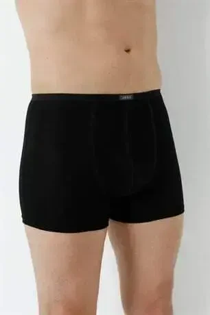 Мужские боксеры из бамбука черные с тонкой резинкой на талии (5 шт.) - 8