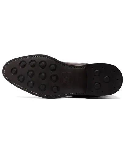 Мужские ботинки Jefferson Chelsea из кожи Pull Up — коричневый шоколад - 3