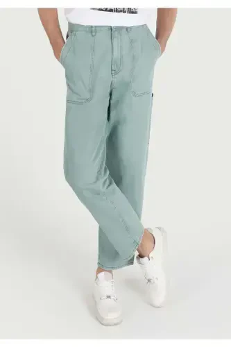 Мужские брюки 065 Rorry Worker Fit с широкими штанинами - 4