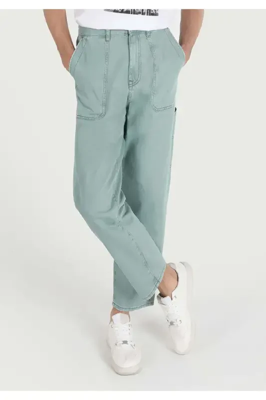 Мужские брюки 065 Rorry Worker Fit с широкими штанинами - 4