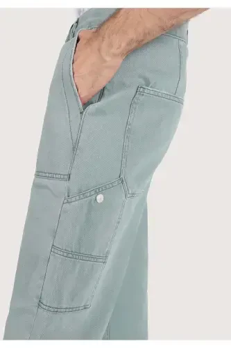 Мужские брюки 065 Rorry Worker Fit с широкими штанинами - 5