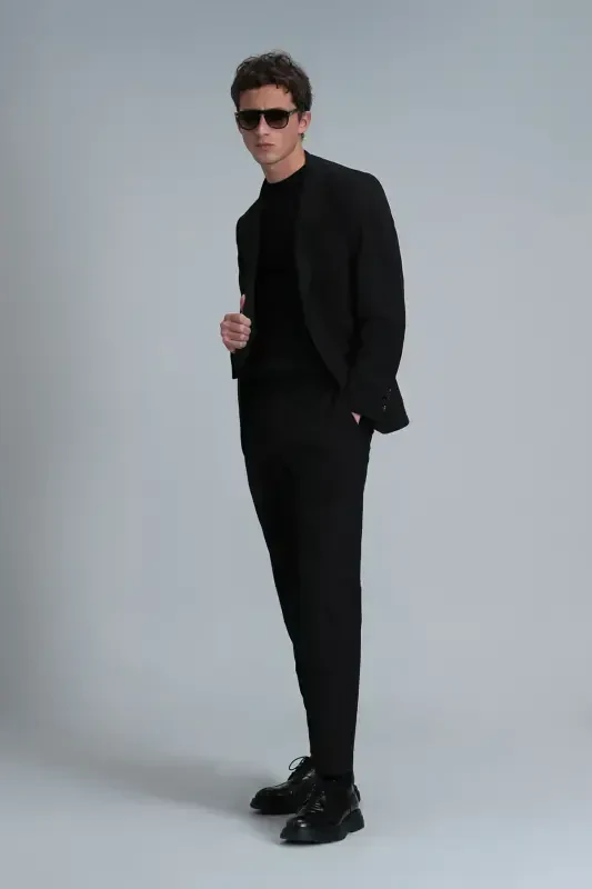 Мужские брюки чино Hunter Smart Slim Fit Черный - 1