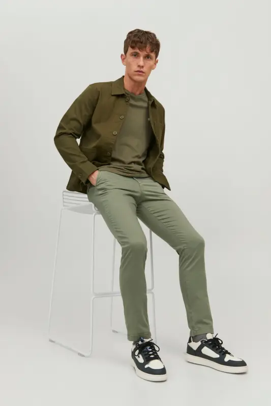 Мужские брюки чино Jack Jones Marco Bowıe 12150148 - JACK & JONES