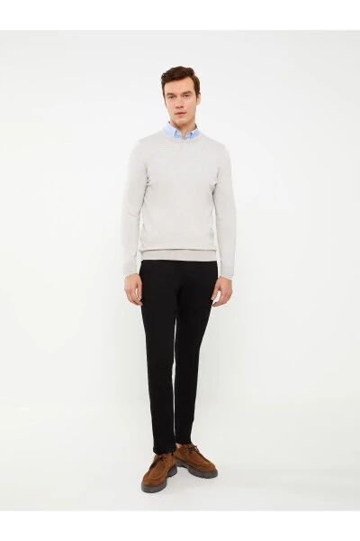 Мужские брюки чино LCWAIKIKI Classic Skinny Fit из габардина - LC WAIKIKI (1)