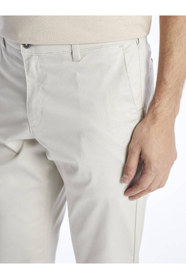 Мужские брюки чино LCWAIKIKI Classic Slim Fit из габардина - 2