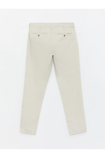 Мужские брюки чино LCWAIKIKI Classic Slim Fit из габардина - 6