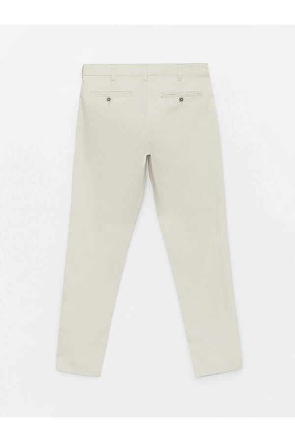 Мужские брюки чино LCWAIKIKI Classic Slim Fit из габардина - 6